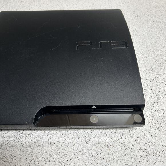 PS3 Slim 160gb CECH-2501A/3001A Console Only + Power - Tested - Picture 2 of 4
